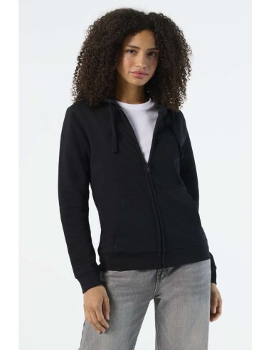 SOL-03106-Womens Zip Hoodie Spike